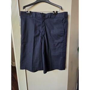 Dickies Shorts men's size 34 New NWT Work Casual Shorts WR872 Dark Navy Blue